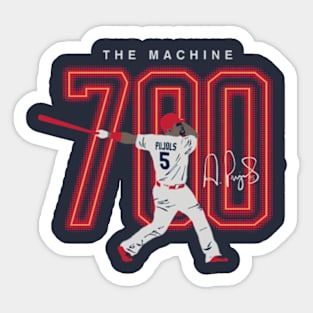 Albert Pujols 700 Sticker